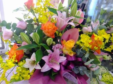 御祝いアレンジ｜「アライ花店」　（山形県山形市の花キューピット加盟店 花屋）のブログ