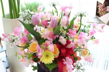 御祝いアレンジ♬｜「アライ花店」　（山形県山形市の花キューピット加盟店 花屋）のブログ