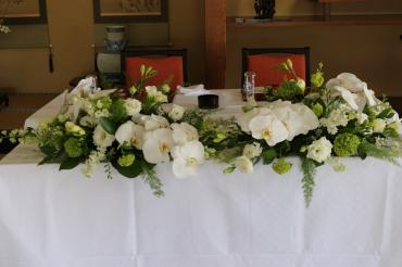 婚礼の席のお花♬｜「アライ花店」　（山形県山形市の花キューピット加盟店 花屋）のブログ