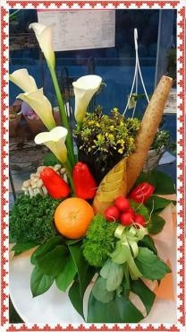 野菜とお花のアレンジ♬｜「アライ花店」　（山形県山形市の花キューピット加盟店 花屋）のブログ