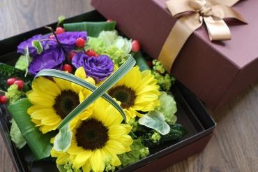 BOXフラワー｜「アライ花店」　（山形県山形市の花キューピット加盟店 花屋）のブログ