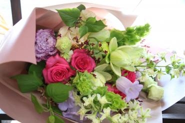 ご結婚のお祝い花束｜「アライ花店」　（山形県山形市の花キューピット加盟店 花屋）のブログ