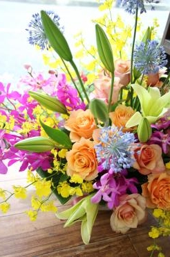 御祝アレンジ｜「アライ花店」　（山形県山形市の花キューピット加盟店 花屋）のブログ