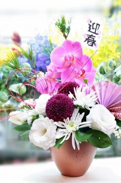 迎春アレンジメント｜「アライ花店」　（山形県山形市の花キューピット加盟店 花屋）のブログ